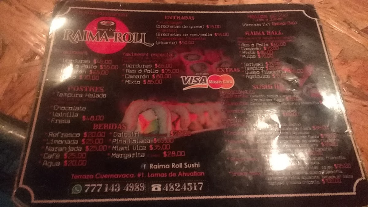 Raima roll sushi Menu - Image 5